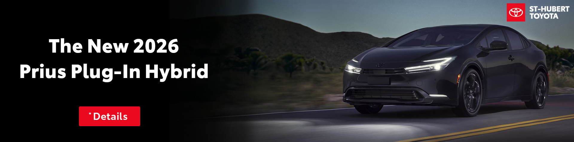 St-Hubert Toyota 2026 Prius Plug-In Hybrid Slider