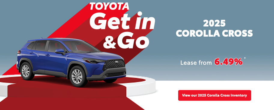 St-Hubert Toyota Get In & Go 2025 Corolla Cross September