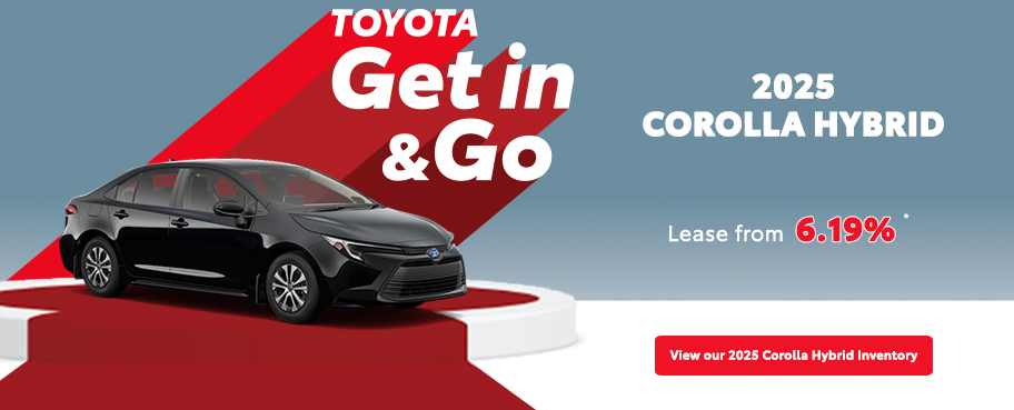 St-Hubert Toyota Get In & Go 2025 Corolla Hybrid September