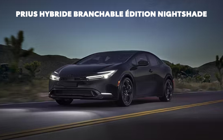 St-Hubert Toyota Prius Hybride Branchable 2026 Édition Nightshade
