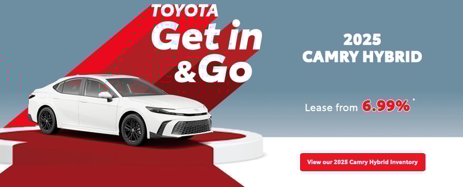 St-Hubert Toyota Get In & Go 2025 Camry Hybrid October
