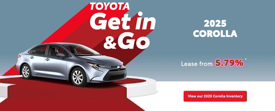 St-Hubert Toyota Get In & Go 2025 Corolla October