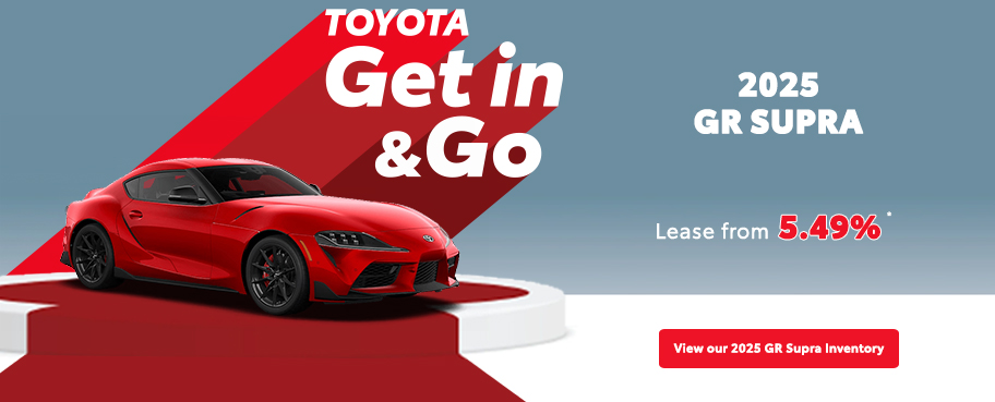 St-Hubert Toyota Get In & Go 2025 GR Supra October