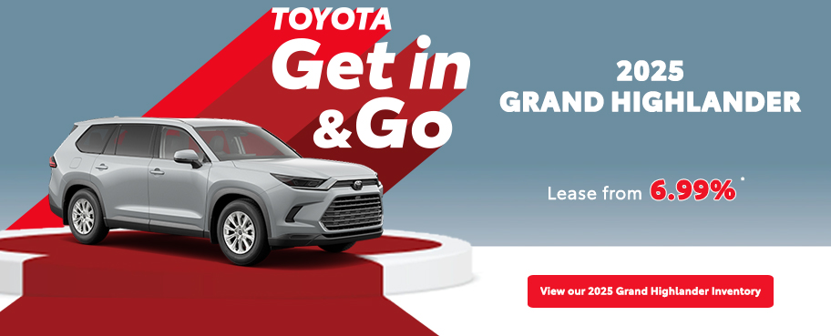 St-Hubert Toyota Get In & Go 2025 Grand Highlander October