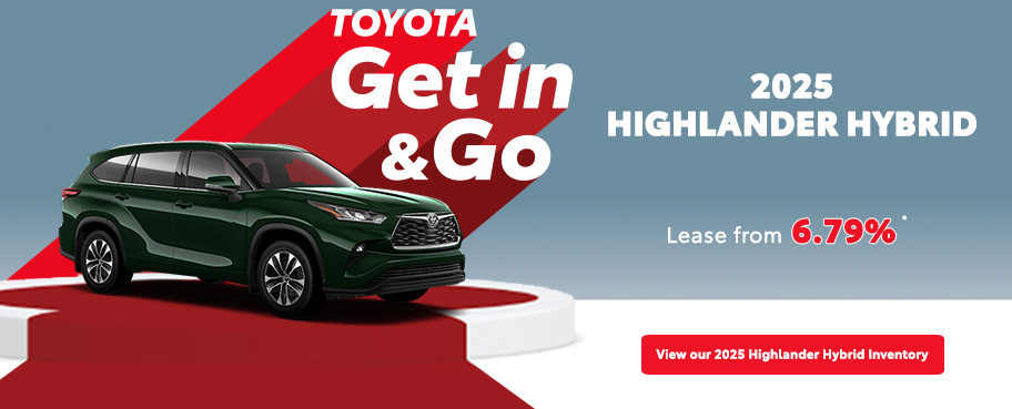 St-Hubert Toyota Get In & Go 2025 Highlander Hybrid October