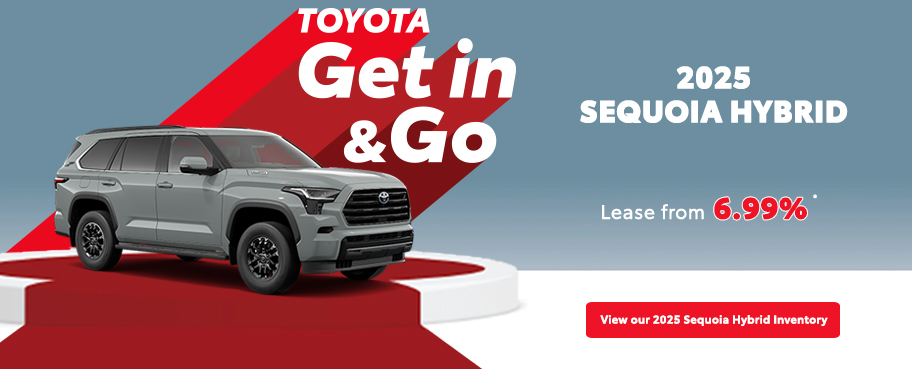 St-Hubert Toyota Get In & Go 2025 Sequoia Hybrid October