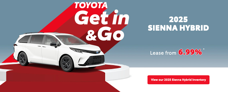 St-Hubert Toyota Get In & Go 2025 Sienna Hybrid October