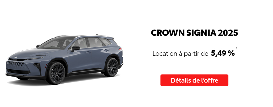 St-Hubert Toyota Événement Repartez En Toyota Octobre 2025 Crown Signia 2025