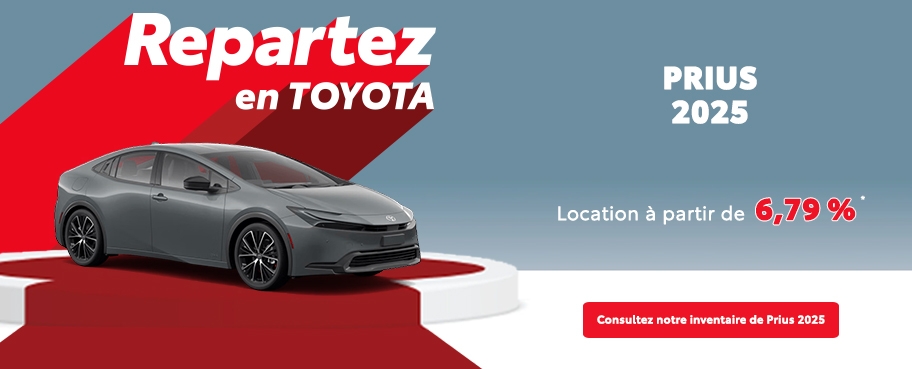 St-Hubert Toyota Repartez En Toyota Prius 2025 Octobre