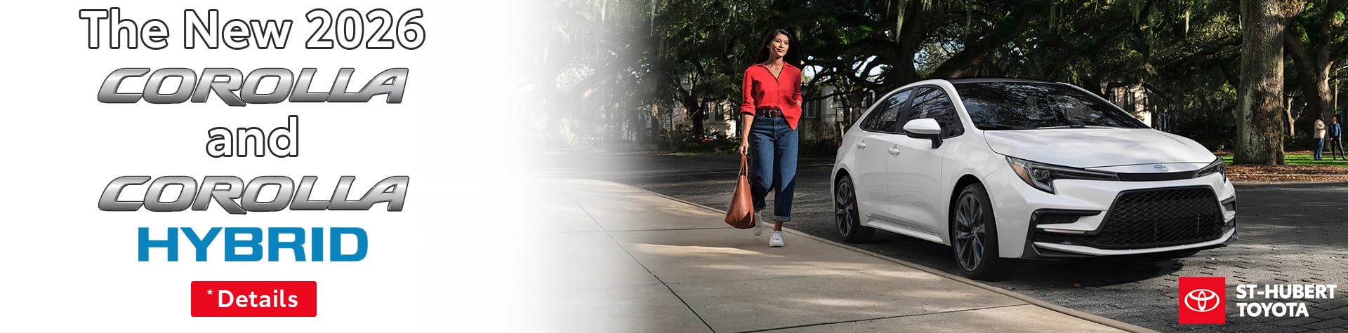 St-Hubert Toyota 2026 Corolla and Corolla Hybrid Slider
