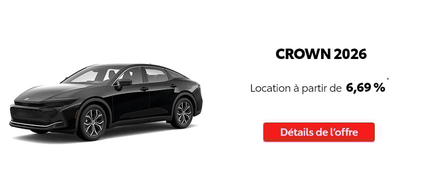 St-Hubert Toyota Événement C'est l'heure Toyota Novembre 2025 Crown 2026