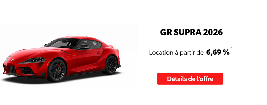 St-Hubert Toyota Événement C'est l'heure Toyota Novembre GR Supra 2026