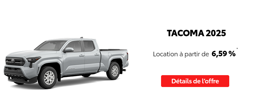 St-Hubert Toyota Événement C'est l'heure Toyota Novembre 2025 Tacoma