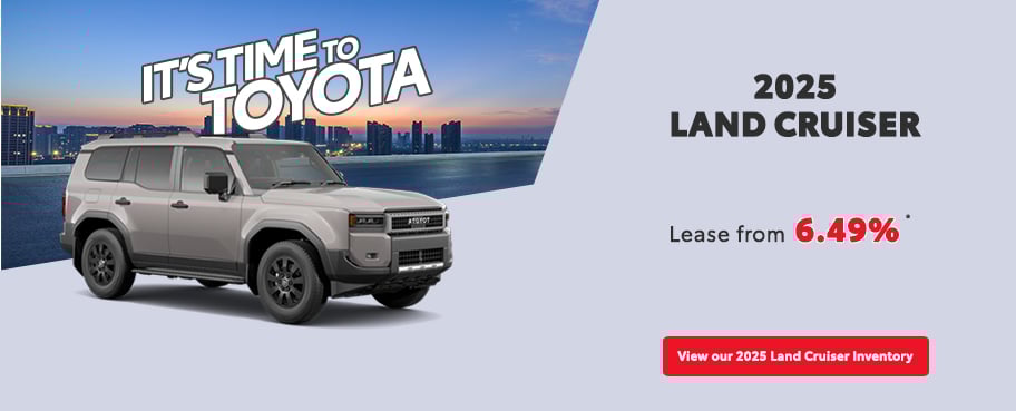 St-Hubert Toyota It's Time To Toyota 2025 Land Cruiser November