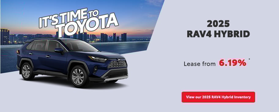 St-Hubert Toyota It's Time To Toyota 2025 RAV4 Hybrid November
