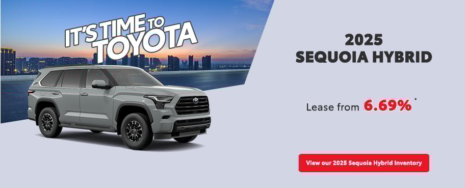St-Hubert Toyota It's Time To Toyota 2025 Sequoia Hybrid November