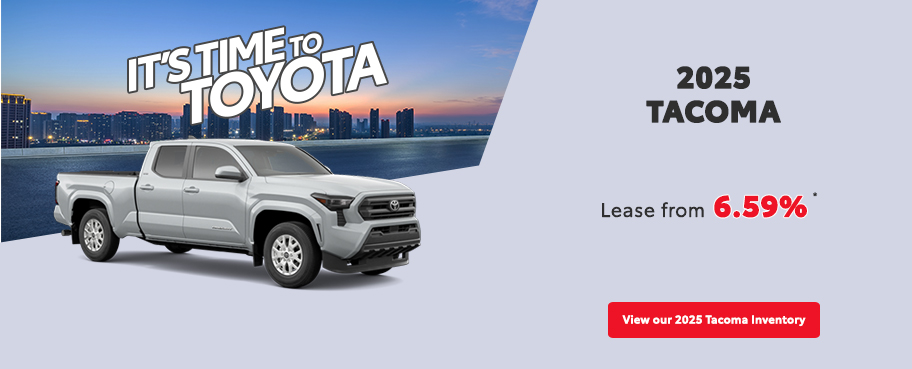 St-Hubert Toyota It's Time To Toyota 2025 Tacoma November