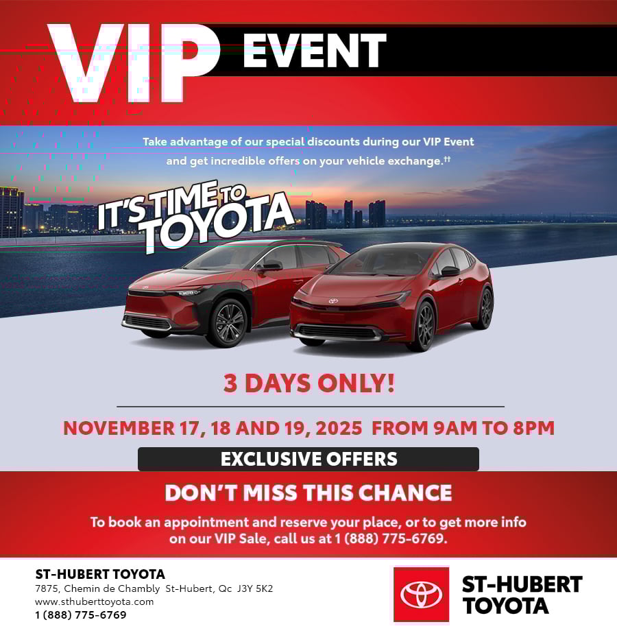 St-Hubert Toyota VIP Event November 2025