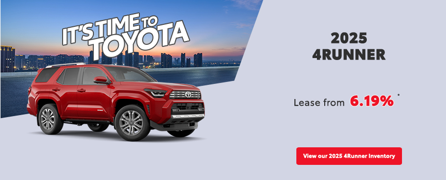 St-Hubert Toyota It's Time To Toyota 2025 4Runner December