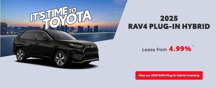 St-Hubert Toyota It's Time To Toyota 2025 RAV4 Plug-In December