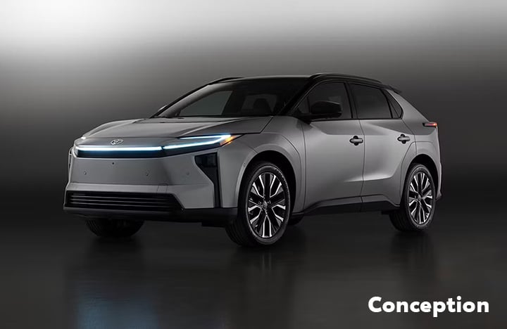 St-Hubert Toyota bZ 2026 Conception