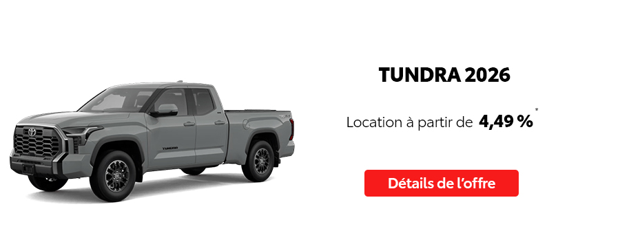 St-Hubert Toyota Événement C'est l'heure Toyota Janvier 2026 Tundra 2026