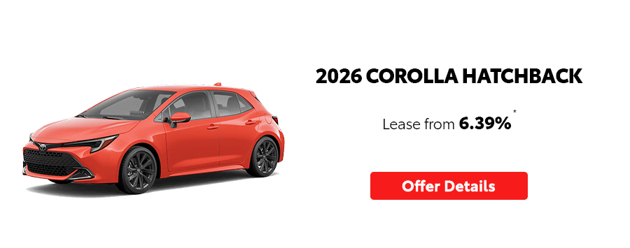 St-Hubert Toyota Time To Toyota February 2026 Corolla Hatchback