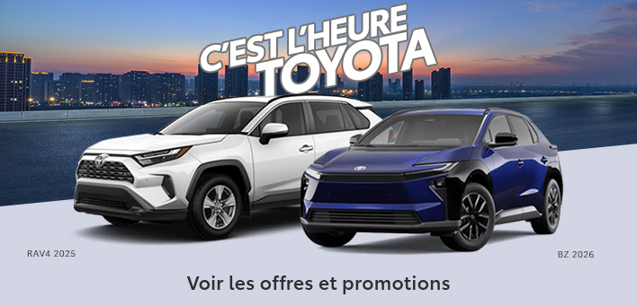St-Hubert Toyota Promotion En Cours Véhicules Véhicules Neufs Février 2026