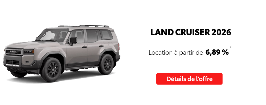 St-Hubert Toyota Événement C'est l'heure Toyota Février 2026 Land Cruiser 2026