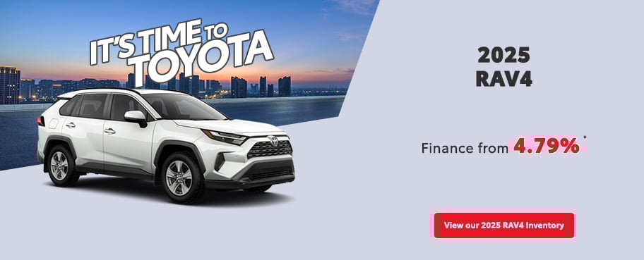 St-Hubert Toyota It's Time To Toyota 2025 RAV4 February