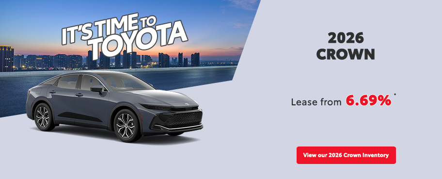 St-Hubert Toyota It's Time To Toyota 2026 Crown February