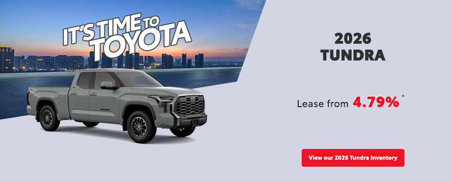 St-Hubert Toyota It's Time To Toyota 2026 Tundra February