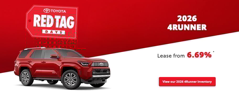 St-Hubert Toyota Red Tag Days 2026 4Runner March