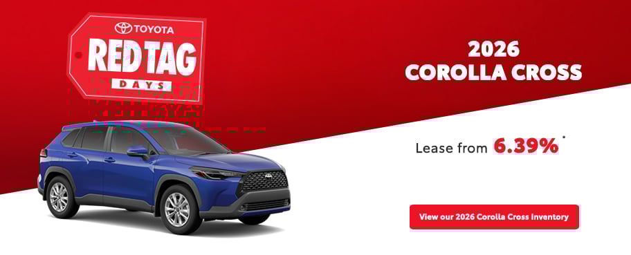 St-Hubert Toyota Red Tag Days 2026 Corolla Cross March