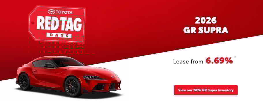 St-Hubert Toyota Red Tag Days 2026 GR Supra March