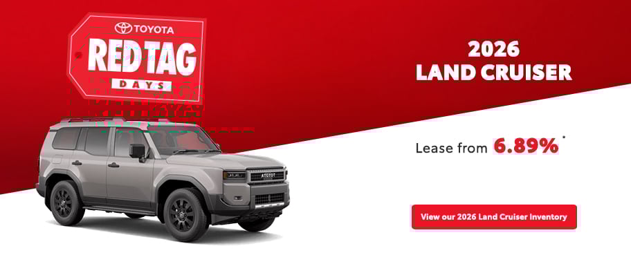 St-Hubert Toyota Red Tag Days 2026 Land Cruiser March