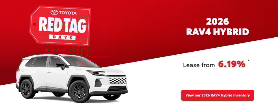 St-Hubert Toyota Red Tag Days 2026 RAV4 Hybrid March