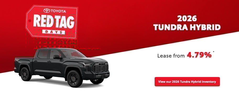 St-Hubert Toyota Red Tag Days 2026 Tundra Hybrid March