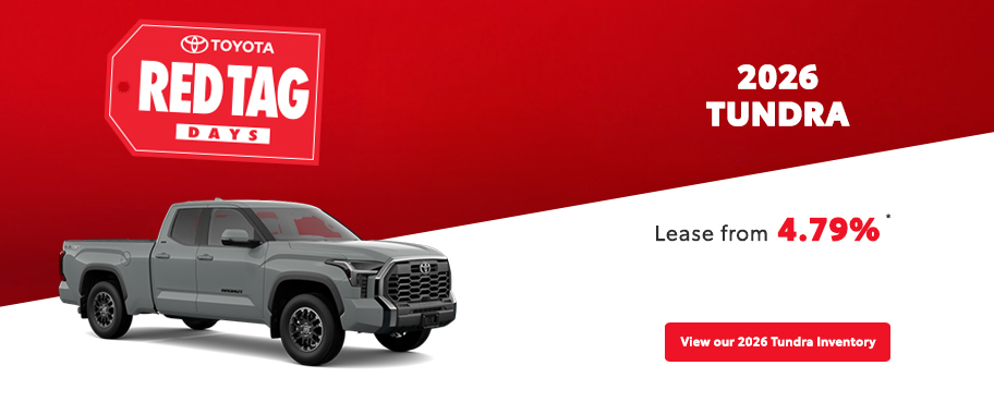 St-Hubert Toyota Red Tag Days 2026 Tundra March