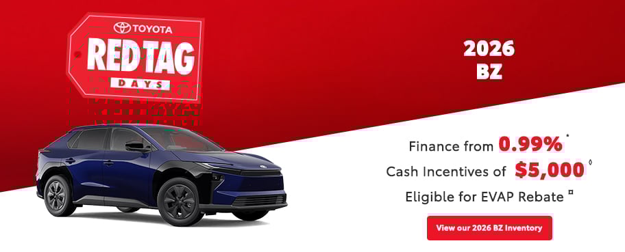 St-Hubert Toyota Red Tag Days 2026 bZ March